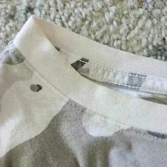 Nike Mens Gray Camo Print Crew Neck Tee L - Picture 10 of 10